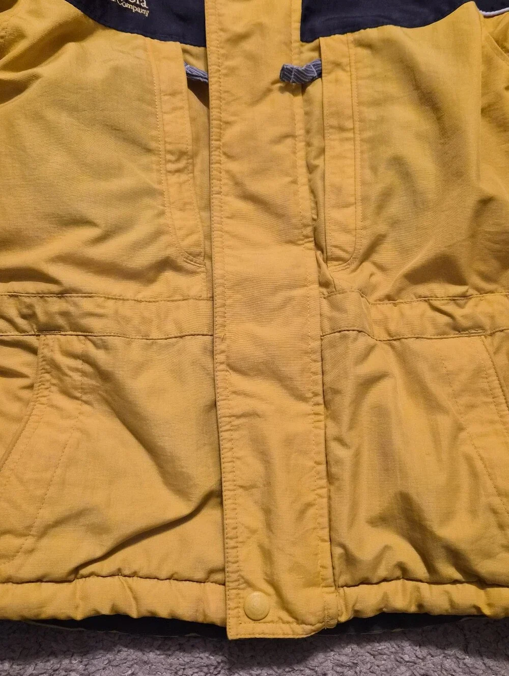 Columbia yellow gray